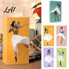 Stylish Tissue Storage Box Holder Creative Lady Flying Skirt Design Easy Access