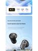 Cross-Border Bluetooth In-Ear Earphones with Noise Reduction and High-Quality Sound, Electroplated Finish, and Digital Display Screen