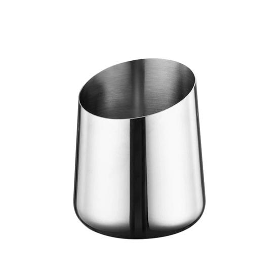 yangyizhi Stainless Steel Ice Bucket, Heavy Duty Champagne Wine Cooler with Slanted Mouth, Thickened Beer Multi-Use Trash Can for Bar KTV