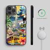 B-Brazil-themed illustration    Phone Case For iPhone17,16,15,14,13,12,11 Plus,Pro Max Magnetic For Magsafe Wireless Charging