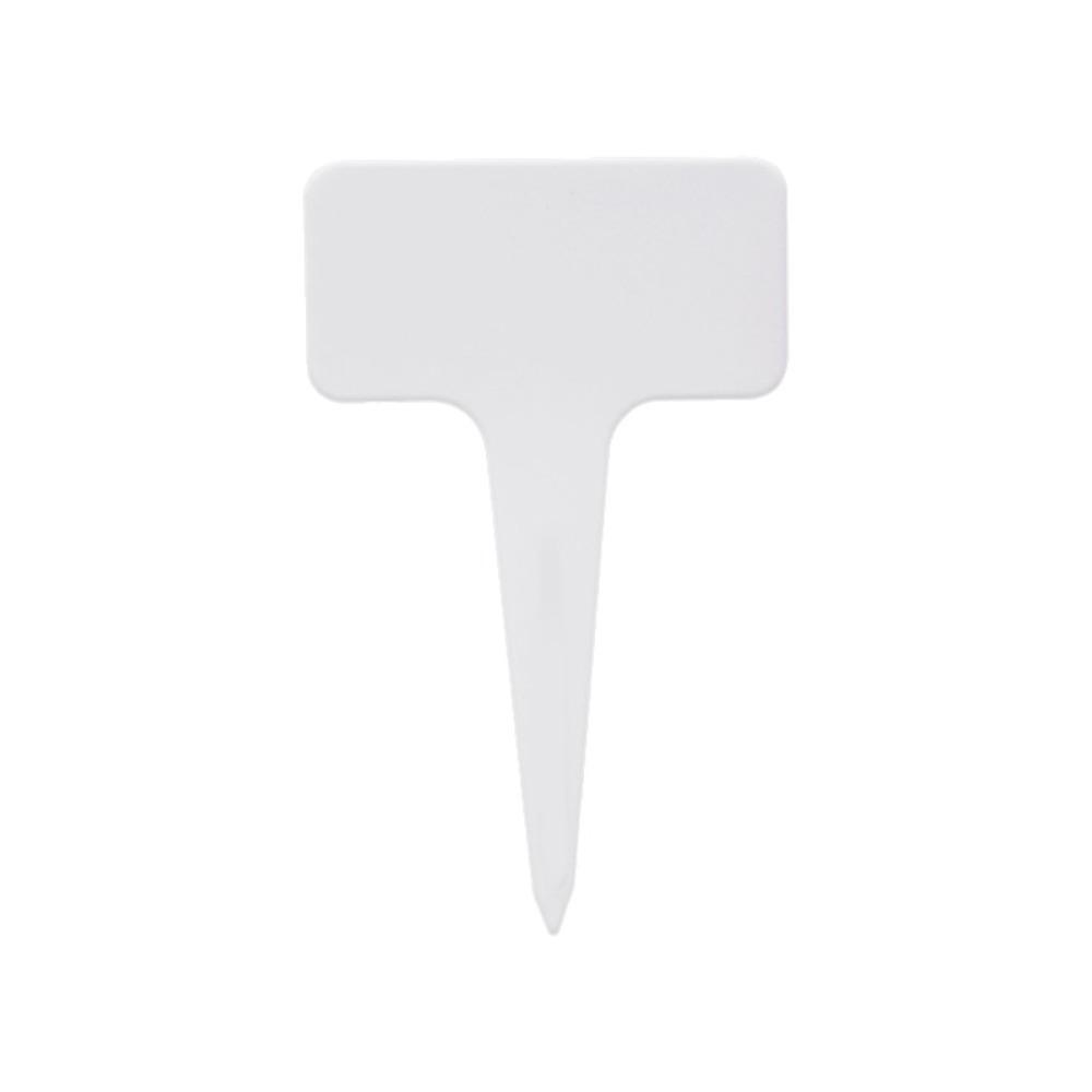 100PCS Thickened Stake Tags Waterproof T-type Tags Garden Tools Markers Label Garden