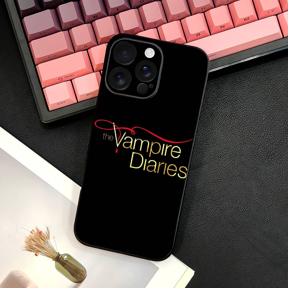 Горячий Чехол Для Телефона The V-Vampires D-Diaries Для IPhone 16 15 14 13 12 11 PRO MAX PLUS Mini TPU Мягкий Приятный Для Кожи Чехол