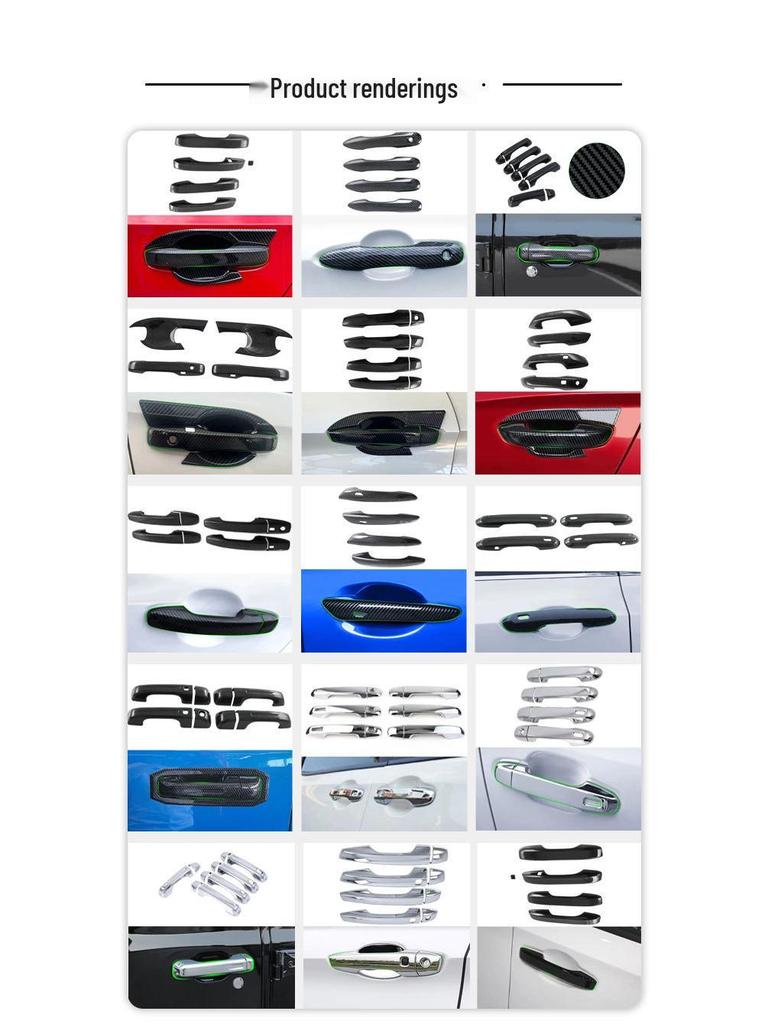 Peugeot Rifter K9 Door Handle Bowl Frame Protector (2018-2022 Models)