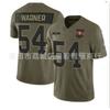 Embroidered NFL Football Jersey Men - San Francisco 49ers Eagles Bills Patriots Steelers Fan Apparel Winter Wear