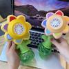 Electric Bubble Gun Boys Girls Toy Soap Blowers Automatic Machine with Sound and Light Sunflower Swing Toys Children Gift