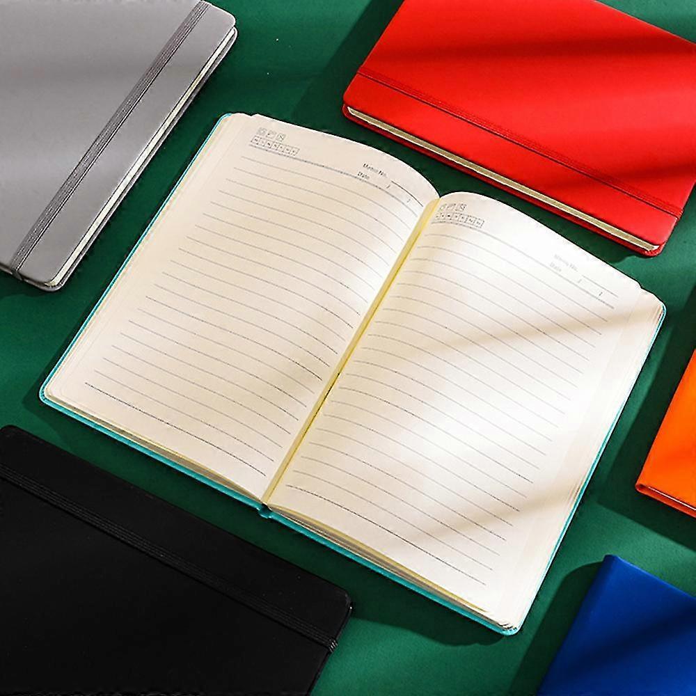 A5 Elastic Belt Notebook Business Binding Notepad Academic Binding With Pen Holder