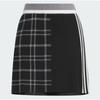 Adidas Гольф Fw Женская S трикотажная юбка Pulley faShion 3S в клетку iS4757 черная
