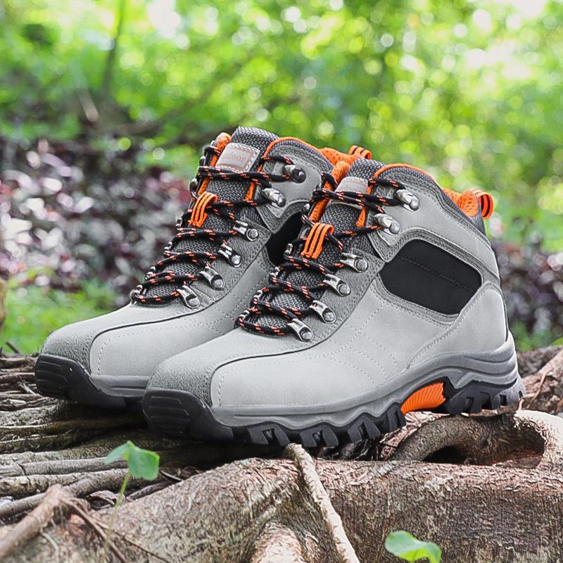 Plus Size Men Boots Autumn Anti-Skidding Outdoor Trekking Hiking Shoes Ankle Boots for Men