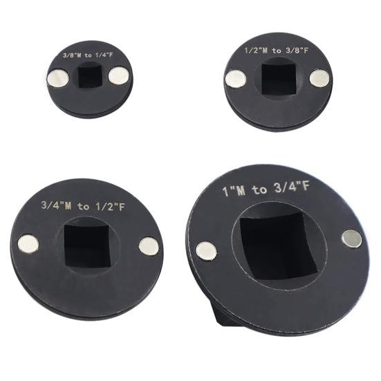 1/4 шт. Низкопрофильные ударные переходники Высокопрочная долговечная конструкция Быстрые точные Универсальные приводы Набор переходников для трещотки