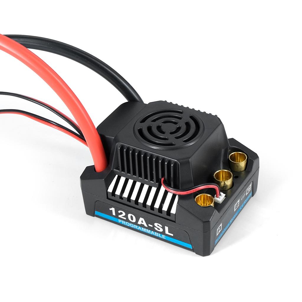 120A  Brushless ESC With 4 6S  5A 5.8V BEC For 3660 3670 3674 Brushless motor 1 8 Remote Control Car  Off road  Boat Toy
