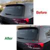 1 Pair Glossy Black ABS Car Rear Window Side Wing Spoiler Fits for Volkswagen VW Passat B8 B8.5 Estate 2015-2023