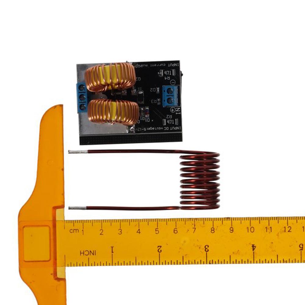 Black Induction Heater Plastic Heat Induction Tool Portable ZVS Low Voltage Heating Module Worker