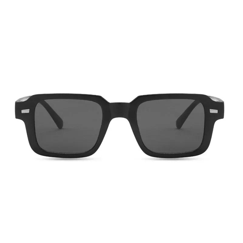 Солнцезащитные очки Женские Модные Мужские Квадратный Дизайн Солнцезащитные очки Винтажные Женские Мужские Пластиковая Оправа Стильные