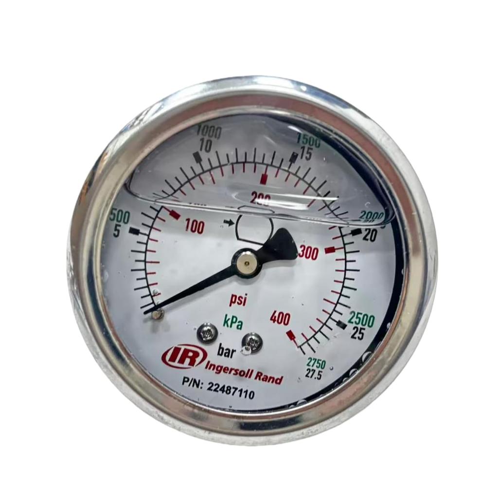 Pressure Gage 22487110 for Ingersoll Rand Screw Air Compressor