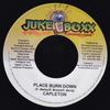 7inch Record CAPLETON - Place Burn Down NONE Juke Boxx Produ 1996 Jamaica Reggae, Ska & Dub Used