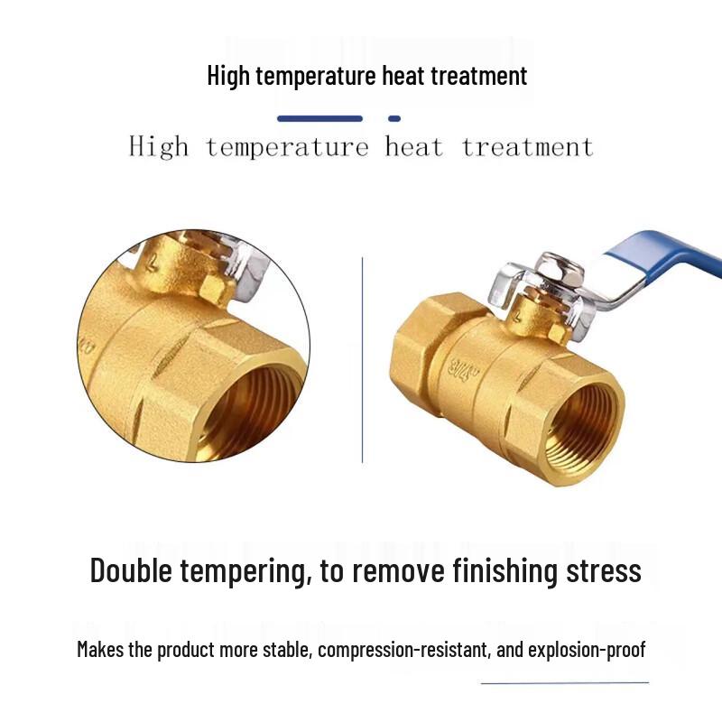 QiZhou 216 Series Threaded Brass Manual Ball Valve