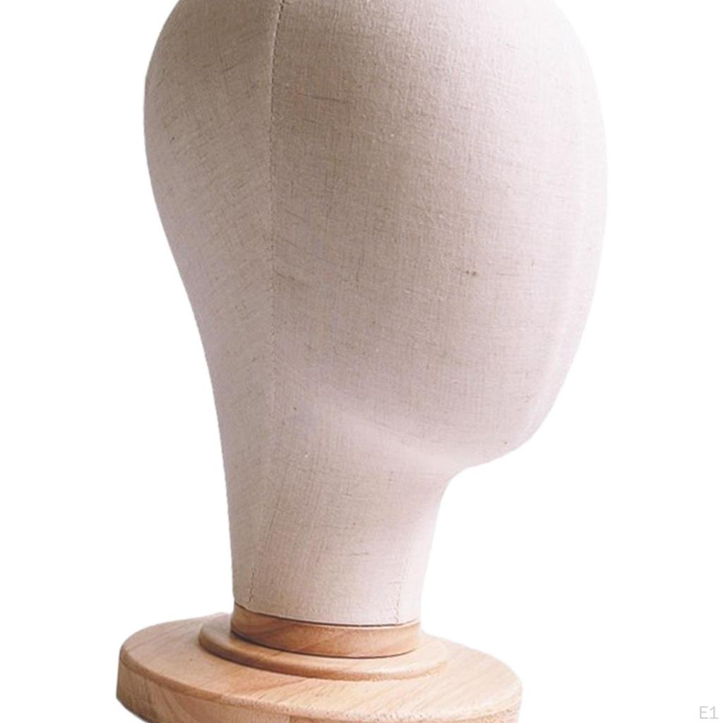 Mannequin Head Model Wig Hat Display Stand Holder 54cm Multifunctional Sturdy Manikin for