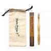 Bamboo Toothbrush for Adult with Cotton Pouch,