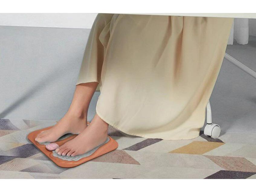 USB EMS Smart 3D Foot Massager - Microcurrent Pulse Pad for Foot Sole Therapy