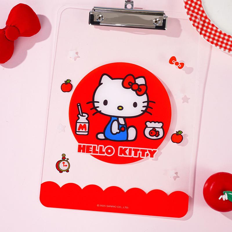 Акриловая доска-клип A4 Hello Kitty - Коврик для эскизов и письма для студентов