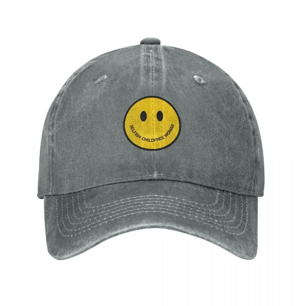 Selfish Childfree Women Baseball Cap sun hat birthday New In The Hat luxury caps Womens Beach Visor Unisexs