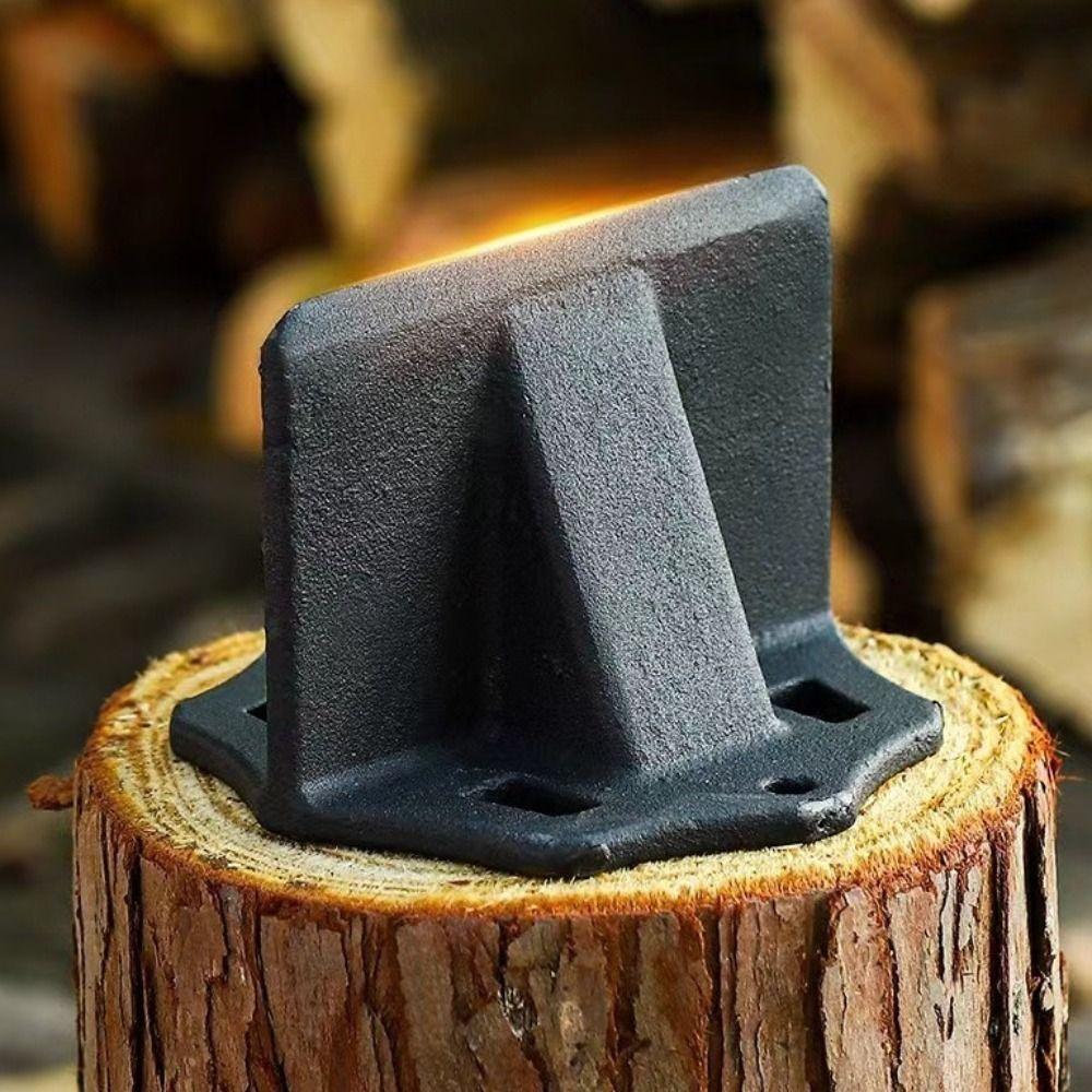 Прочный ручной дровокол, небольшой дровокол для растопки, портативный дровокол-клин для походов