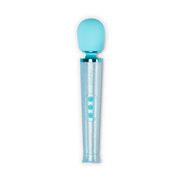 Vibromasseur - LE WAND - Petite All That Glimmers - Bleu - 10 vitesses - Étanche