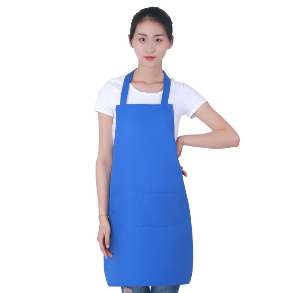 Sleeveless Chef Apron Waterproof Cooking Baking Apron Cute Kitchen Cleaning Apron Home Kitchen