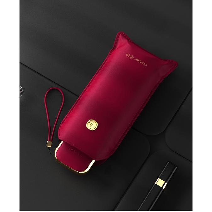 Olycat плоский милый мини-зонт для телефона для женщин, УФ-летние зонтики, портативный уличный карманный зонтик от солнца для