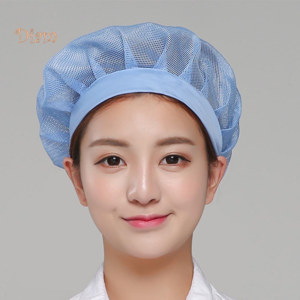 Унисекс регулируемый поварской колпак с дышащей сеткой для использования на кухне и на заводе