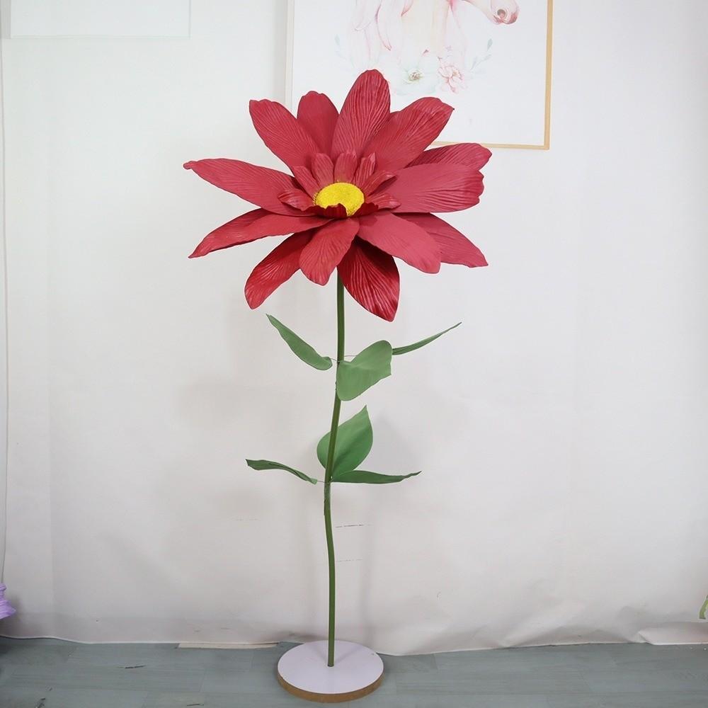 Новая 50см Искусственная Маргаритка Большая Многоцветная Имитация Цветка Водонепроницаемая ПЭ Пена Маргаритка Свадебное Украшение