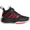 adidas OwnTheGame Высокие Детские Баскетбольные Кроссовки Черно-Красные Детские Кроссовки JQ7939
