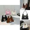 Chic Seam Stitching Tote Bag For Women 2024 Spring New Fashion Commuter Shoulder Bag