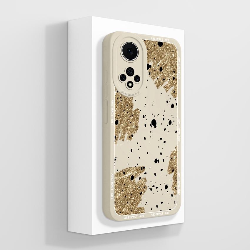 Для Huawei Nova 9 10 11 Pro Y60 Y72 Чехол для телефона Красивые акварельные цветочные узоры Жидкий силикон Защита от падений Премиальная защитная крышка Для Huawei Case