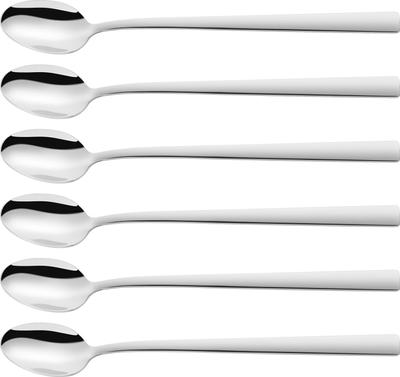 ZWILLING Henckels ZWILLING Длинная ложка для напитков 6 шт. Кофейная латте маккиато дыня газировка парфе десерт длинная ложка японский ужин JA. «Набор для обеда»