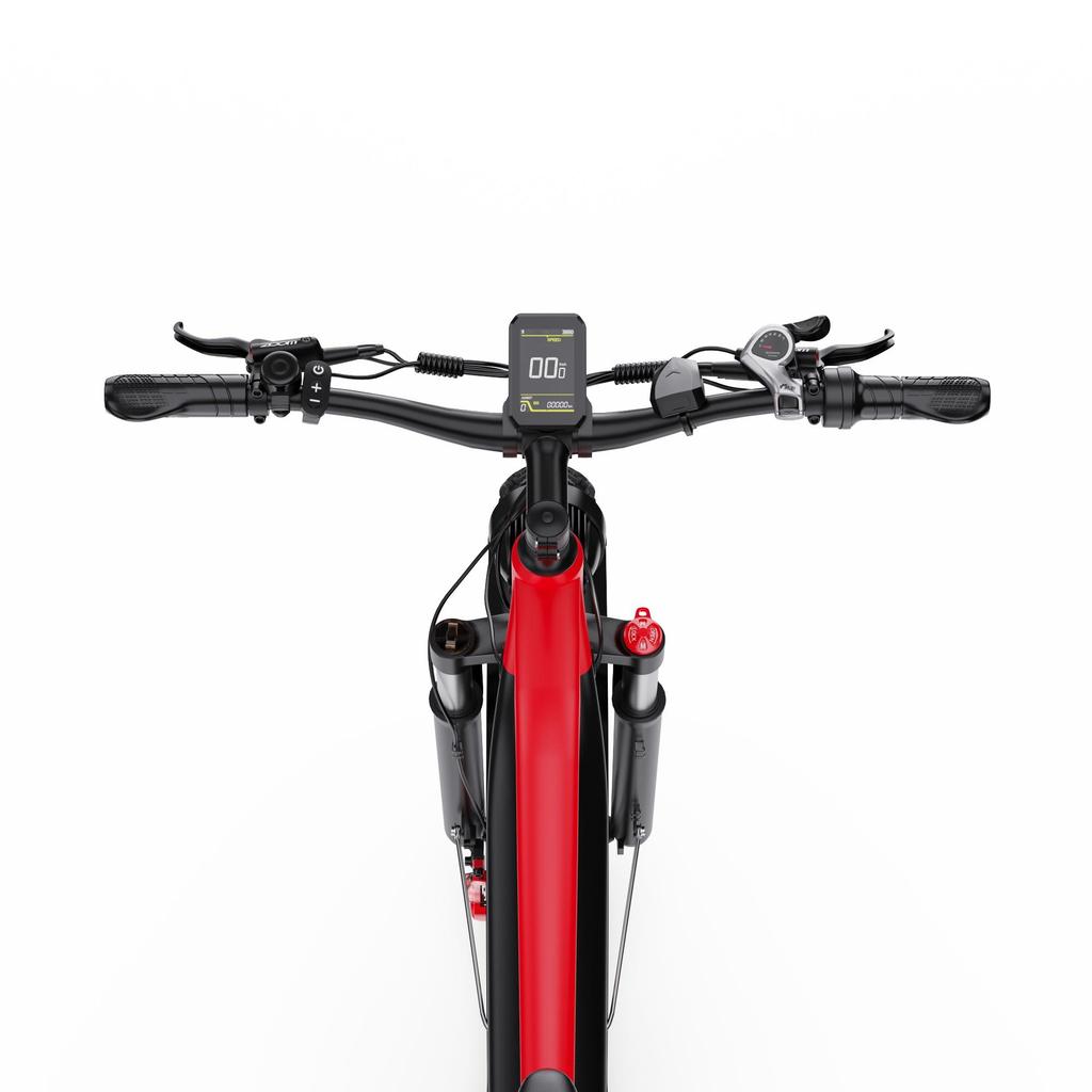 DUOTTS F26 Lite 26" Fat Tire Electric Bike, 500W Motor, 90km Extended Range, Hydraulic Brakes, APP Connectivity for Urban and Light Trail Riding.