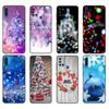 Черный чехол из ТПУ для Samsung Galaxy A50 50S A30S A10 A01 A11 A21S A31 A41 A51 A71 M21 M30S S10 LITE Чехол на Рождество и Новый год