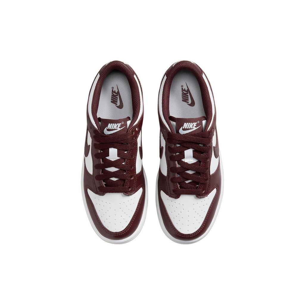 Nike Кроссовки Dunk Low GS Burgundy Crush Gum Kids красные, белые, светло-коричневые HJ9282-100