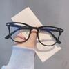1PC New Vintage Transparent Computer Glasses Frame Women Men Anti Blue Light Eyewear Blocking Glasses Optical Spectacle
