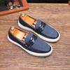Модный Роскошный Бренд Мужские Повседневные Туфли Ручной Работы Кожаные Мужские Лоферы Мужские Слипоны Горячая Распродажа Балетки Мужские Дышащие Туфли для Вождения
