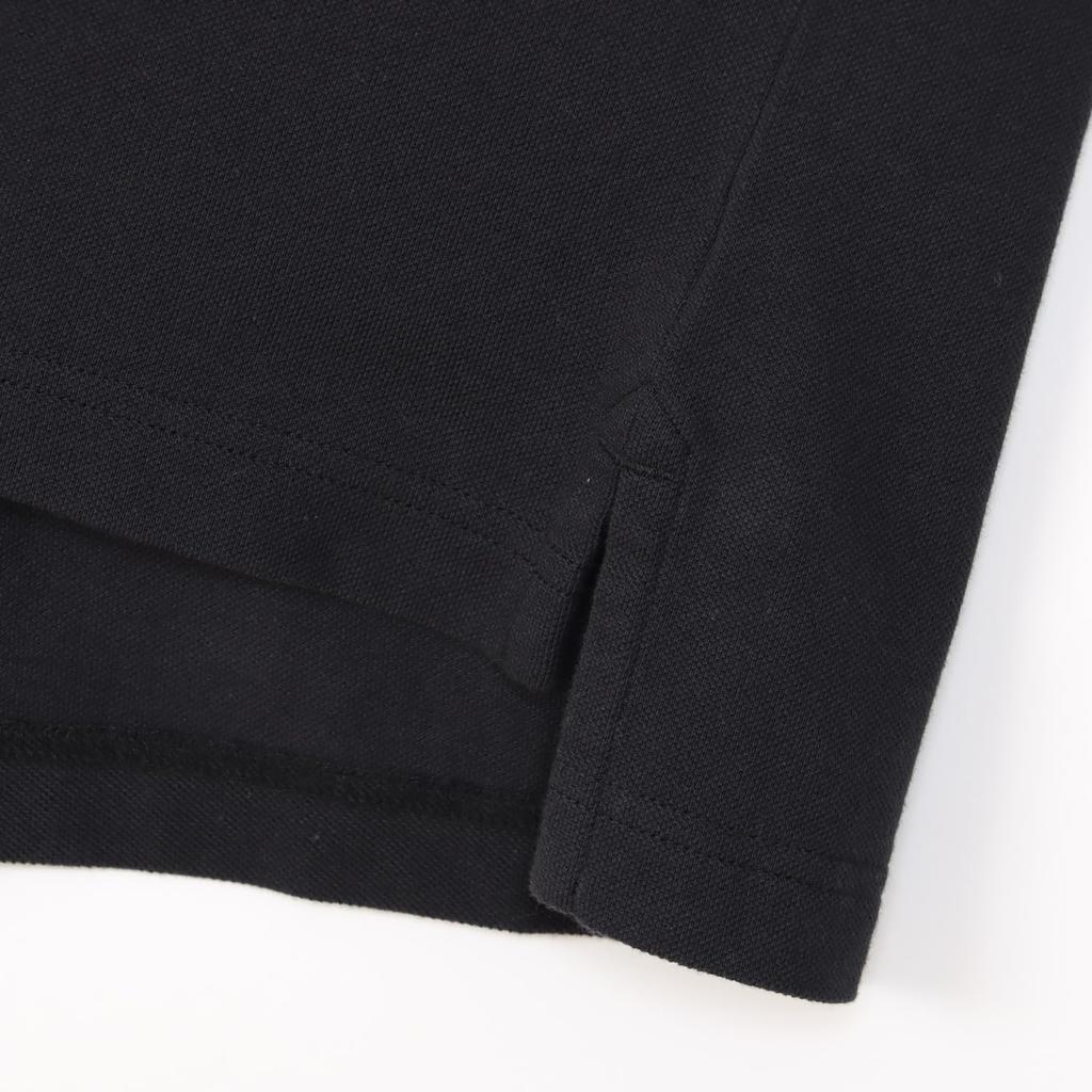 Champion Polo Шорты Поло Одноточечное Поло с коротким рукавом 2XL Футболка, Рукав, 100% Хлопок, Вышитый, Логотип, Футболка, Базовый, C3-Z358Z, Мужской, Черный,