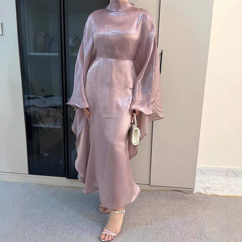 Новое длинное платье-абая в арабском стиле Дубая Ближнего Востока свободное повседневное платье-халат под