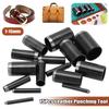Hollow Round Hole Punch 1-15mm Leather Punching Tool Leather Hole Punch For DIY Leather Craft