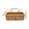 Подвесная корзина для хранения Имитация ротанга Портативное украшение Практичный контейнер