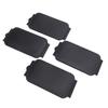 4PCS Truck Bed Rail Caps FL3Z99290D90AB Plastic Bedrail Insert Plug Box Stake Pocket Cover Replacement for F 250 F 350