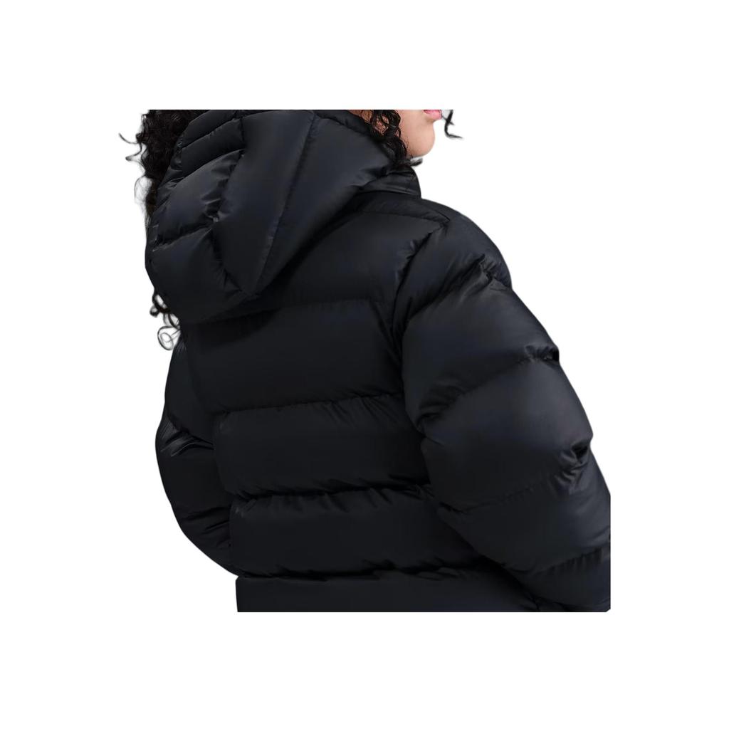 Nike Куртка Логотип С капюшоном На молнии Свободный крой Детские куртки HQ4976-010