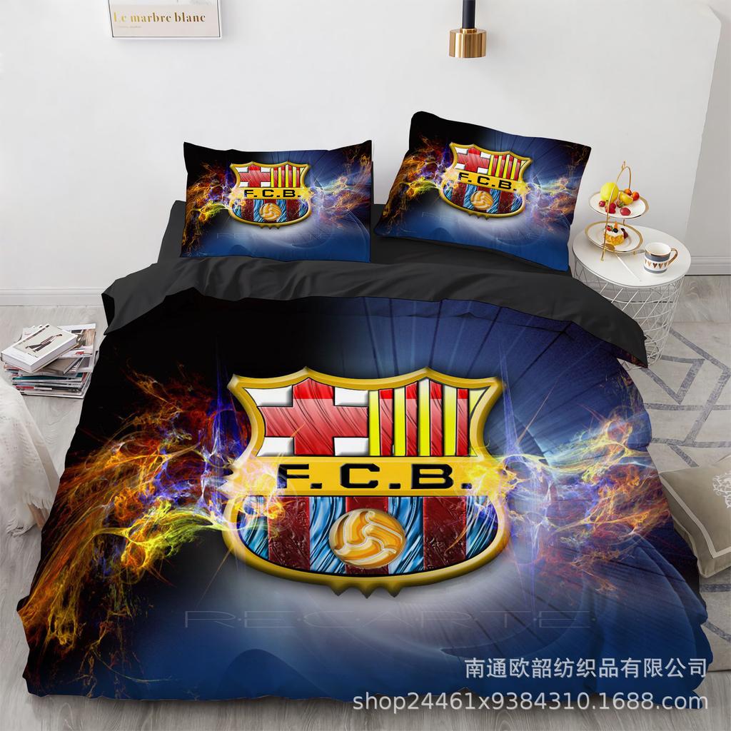 3D Цифровая Печать Футбольный Клуб Размер Набор из Трех Предметов, Набор из Четырех Предметов