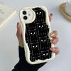 LZ7 Cartoon Cat Cute Clear Soft Wave Phone Cases for Xiaomi 11 Lite Redmi Note 13 12 8 Pro 9 12C A3 Infinix Smart 8 Tecno Protection Back Cover