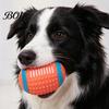 Dog Chew Ball Toy Ball, Sound-Producing Rubber Durable Pet Safe Toy, Cleans Teeth Interactive Training Outdoor Play Cleaning