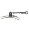 Silver Stainless Steel Adjustable Internal Wastegate IWG Bracket Turbo Blankets For Subaru WRX STi
